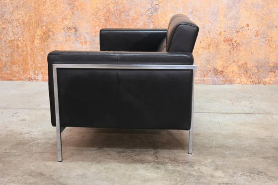 Image 1 of Canapé design Harvink Kadanz en cuir noir