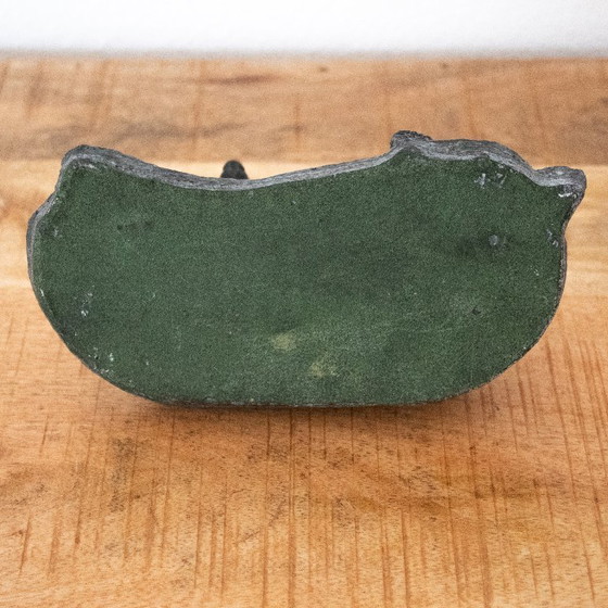 Image 1 of Afghaanse Windhond Sculptuur van Annette Sonneville, vintage honden beeld