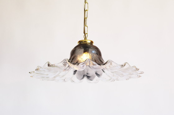 Image 1 of 1x Lampada a sospensione vintage in vetro di Murano