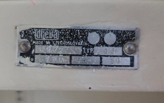 Image 1 of vintage stalen apothekerskast