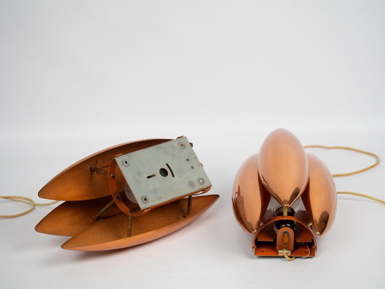 Image 1 of Paar von 2 Wandlampen Kastor von Jo Hammerborg, Fog og Morup, 1963