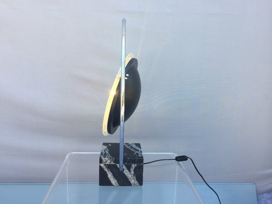 Image 1 of LUCIEN GAU LAMPE SATURNE VINTAGE