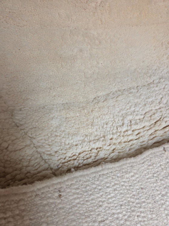 Image 1 of Small plush Moroccan Beni Ourain rug 158 x 103 cm 