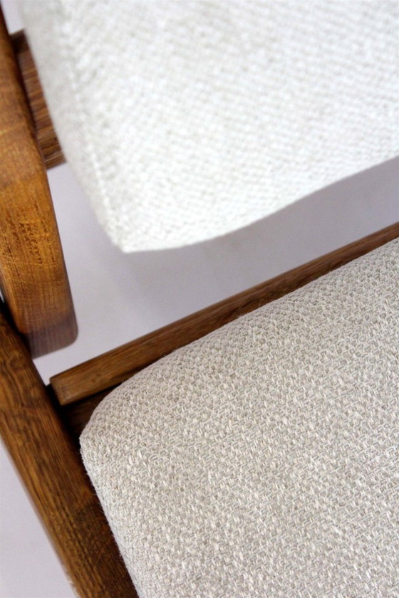 Image 1 of Restored Mid-Century Scandinavian Hunting Chairs attributed to Uno & Östen Kristiansson, 1950s, Set of 2