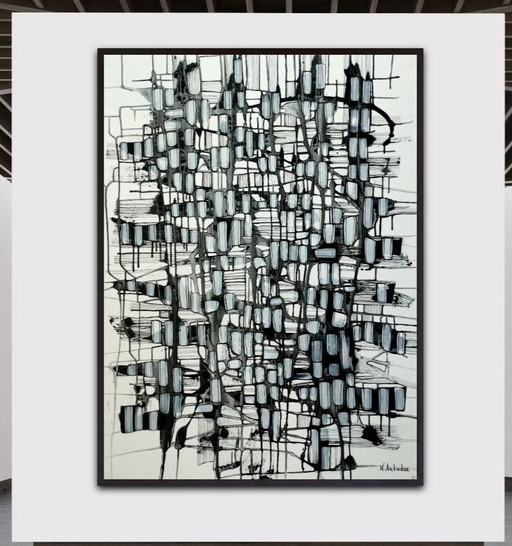 Natia Antadze Abstract Composition XXL