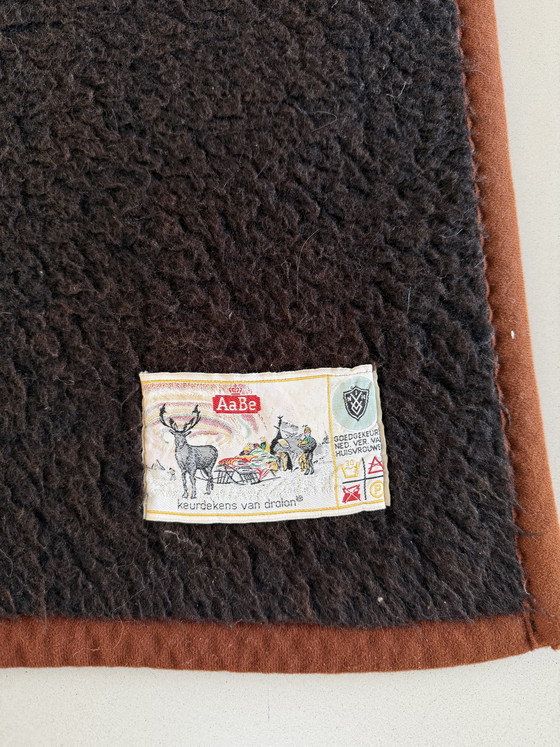 Image 1 of Couverture en laine vintage Aabe