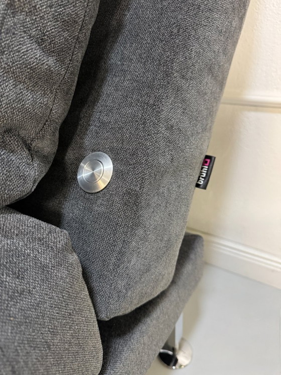 Image 1 of Brühl Moule Small Sofa Stoff Grau Gästebett