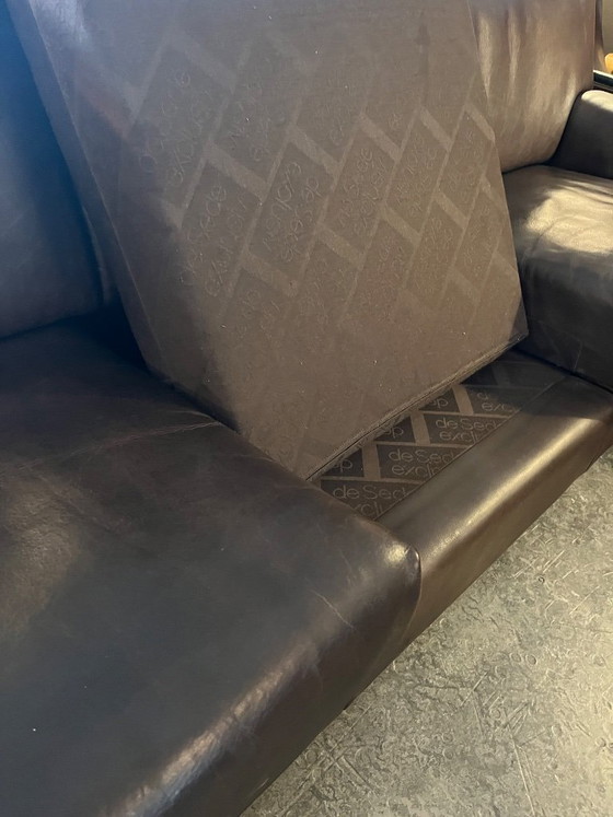 Image 1 of De Sede DS42 3 seater leather sofa