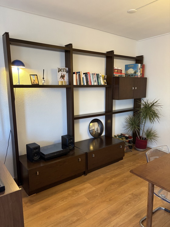 Image 1 of Système mural/armoire murale Omnia Riegel vintage - années 1970