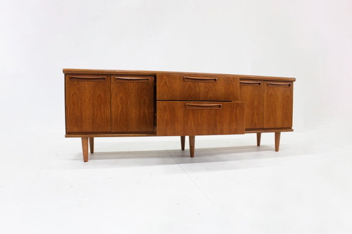 Vintage Mid-century large sideboard, 1960s teak