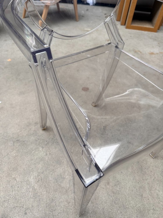 Image 1 of Chaise Kartell Louis Ghost par Starck (4x)