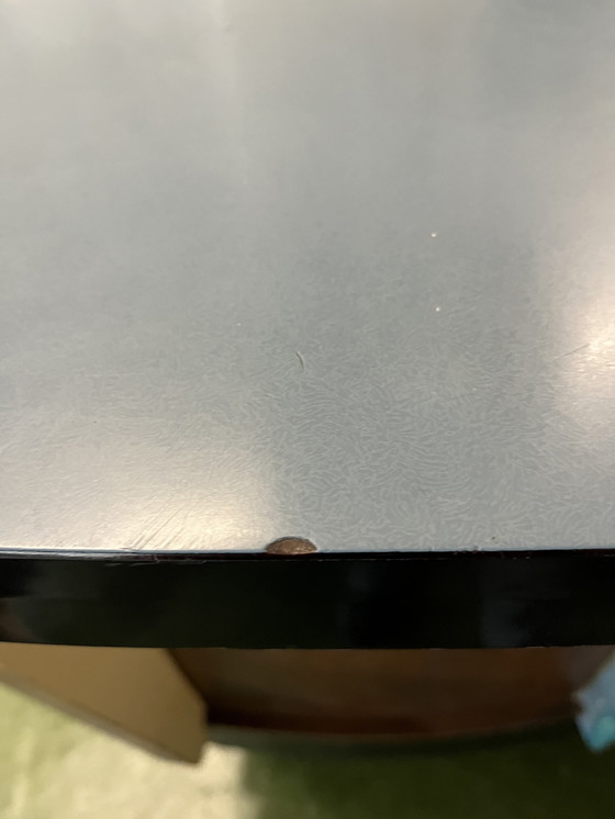 Image 1 of 1950s oak and Formica bar