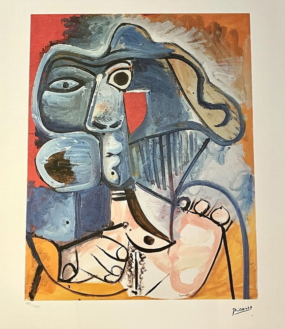 Image 1 of Pablo Picasso (1881-1973) - Testa di donna