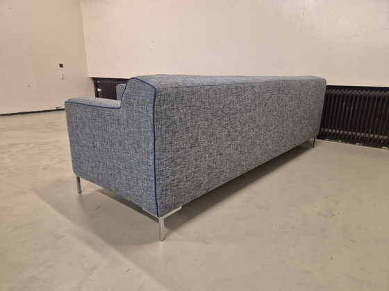 Image 1 of Montel Fresh – Ecksofa – Grau-Blau – Stoff – Design
