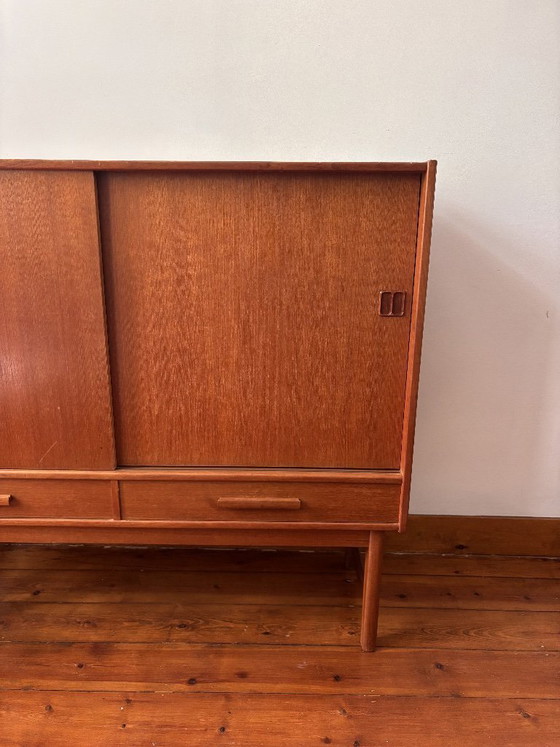 Image 1 of Vintage wooden sideboard