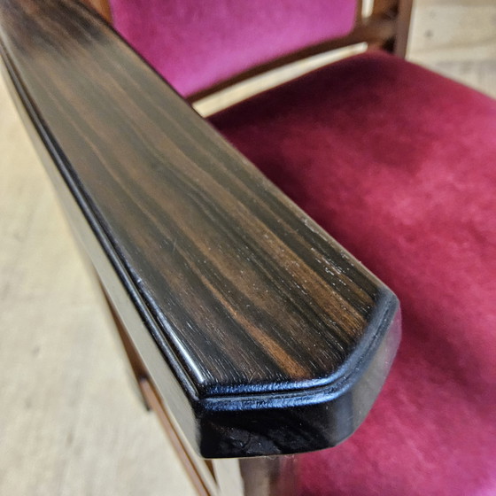 Image 1 of Art Deco Stoel (Haagse School) Van Pander & Zonen Coromandel (Hendrik Wouda) / Amsterdamse School