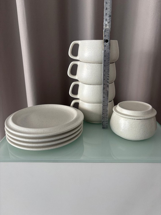 Franco Bucci Kaffeeservice - ACR Arte Ceramica Romana - 1973 – Geschirr (photo 3 of 15)