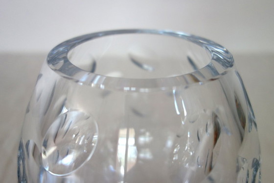 Cluny model ball Vase in crystal from Christofle – Glass (photo 5 of 10)