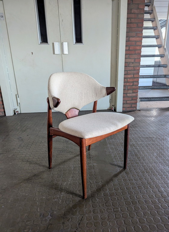 Image 1 of 4 alte Kuhhornstühle 1960er Jahre