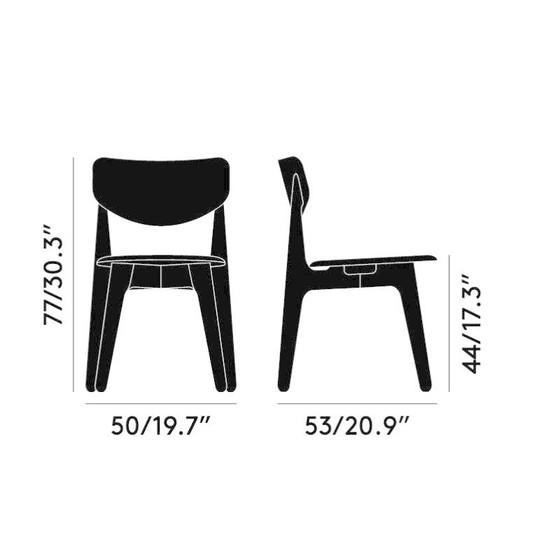 Image 1 of Table de salle à manger Tom Dixon Slab - 200x95 avec chaise de salle à manger (ensemble de 4)