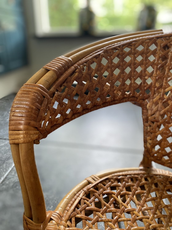 Image 1 of Rattan high chair