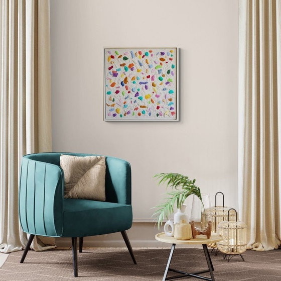 Image 1 of Coloré - 63 x 63 cm