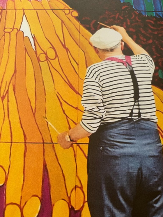 Image 1 of David Hockney, Cartel de la exposición "A Bigger Picture", 2012, Copyright David Hockney, Impreso en el Reino Unido