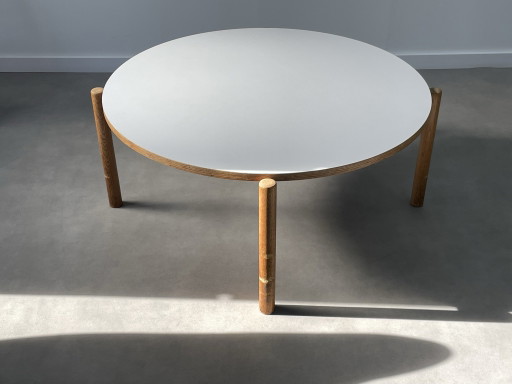 Vintage runder Couchtisch