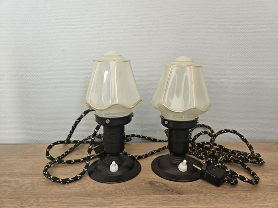 Image 1 of Bellissime lampade art déco, in perfette condizioni!