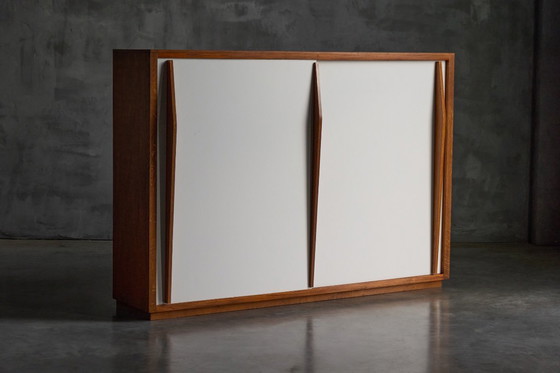 Image 1 of Wardrobe with Integrated Doors by Charlotte Perriand & Atelier Jean Prouvé - 1950s