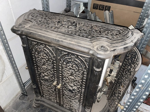 Caminetto decorativo Godin Art Nouveau, funzionante!
