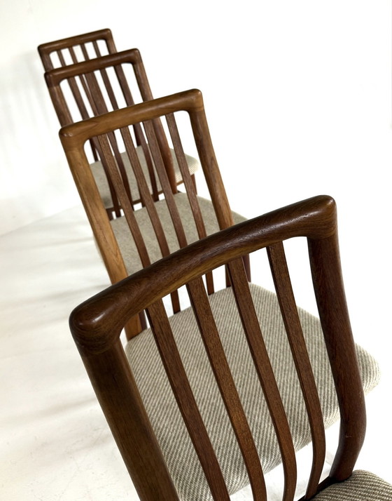 Image 1 of 4x vintage dining chair Kai Kristiansen '70s