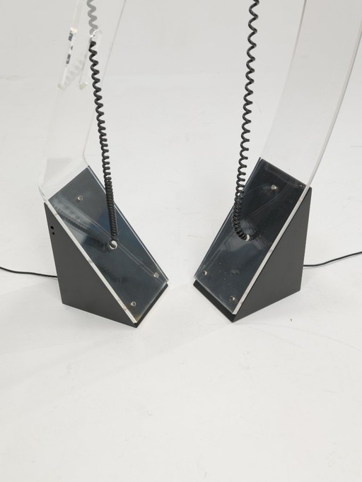 Set postmoderner Lampen, 1980er Jahre