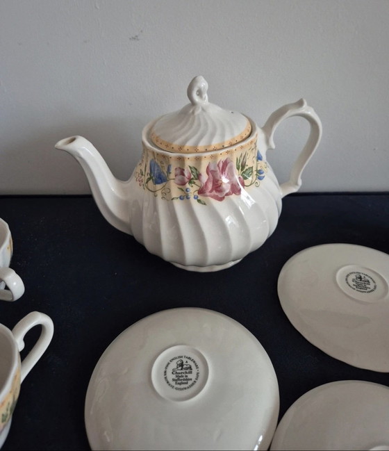 Image 1 of Churchill tea set