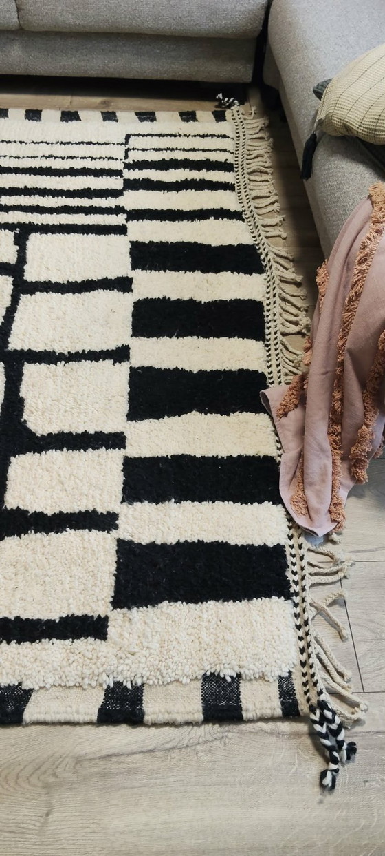 Image 1 of Berbertapijt vloedkleed nieuw wol 200 cm x 300 cm marokkaans