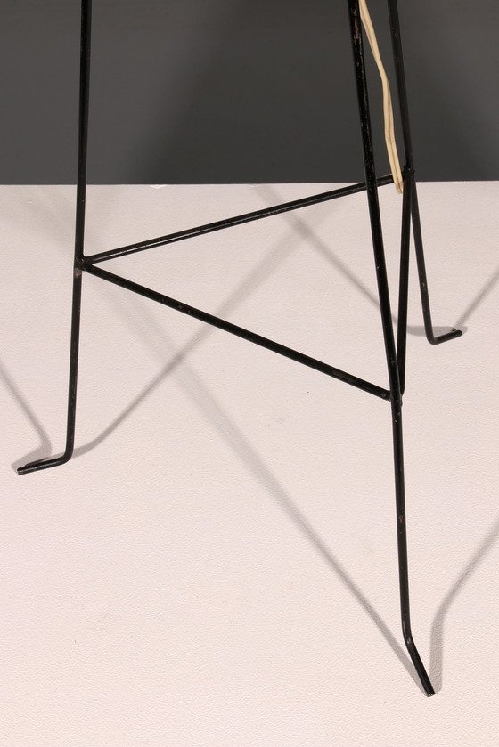 Image 1 of Lampada da terra vintage a forma di razzo di Josef Hurka, anni &#39;50