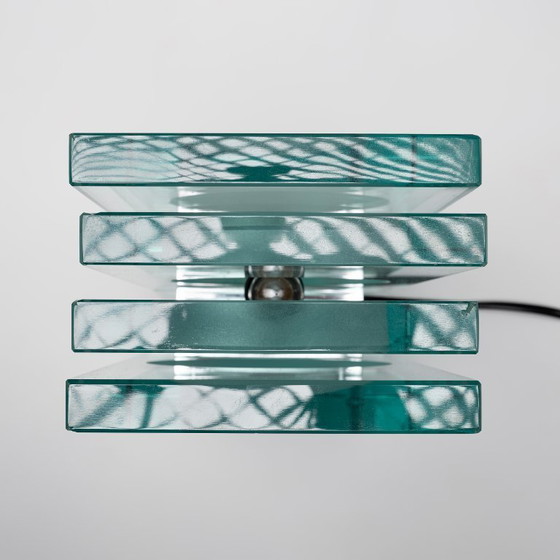 Image 1 of Glass Table Lamp by Giorgio Reggiori for Gallotti & Radice