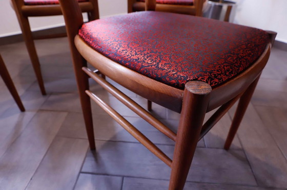 Image 1 of Set of Retro Dining Chairs – Dřevotvar Jablonné nad Orlicí 