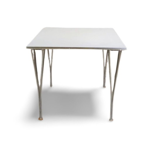 4x Original Fritz Hansen dining table Piet Hein design, square