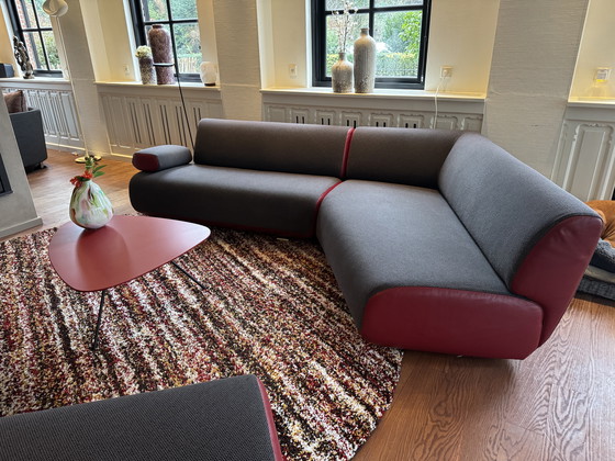 Image 1 of Leolux Guadalupe set (modulair) met salon tafel 