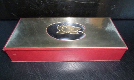 Boîte à bijoux * Style Hollywood Regency vintage années 80 * Boîte à bijoux