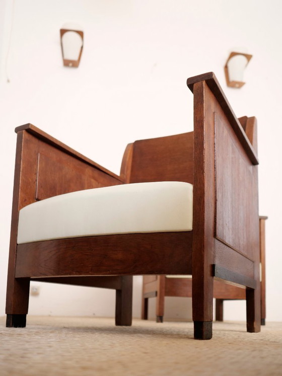 Image 1 of fauteuils Art deco 1930 la paire