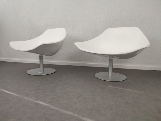 Image 1 of Set design draai fauteuils Ton Haas (NL 1959)