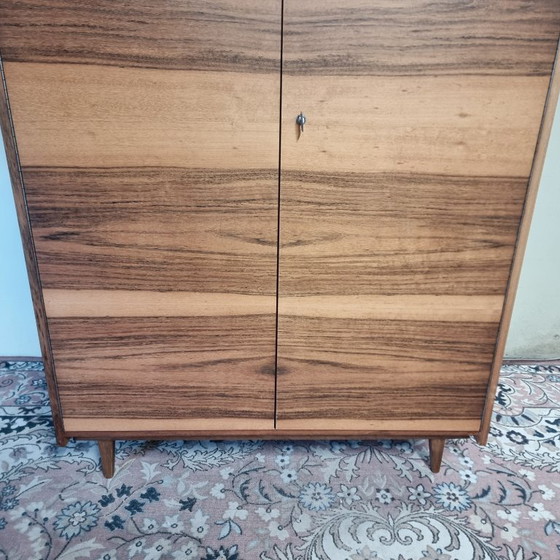 Image 1 of Vintage Wardrobe in Walnut by Tatra Nabytok, 1970s
