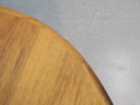 Vintage walnut side table A.A. Patijn Firma Zijlstra