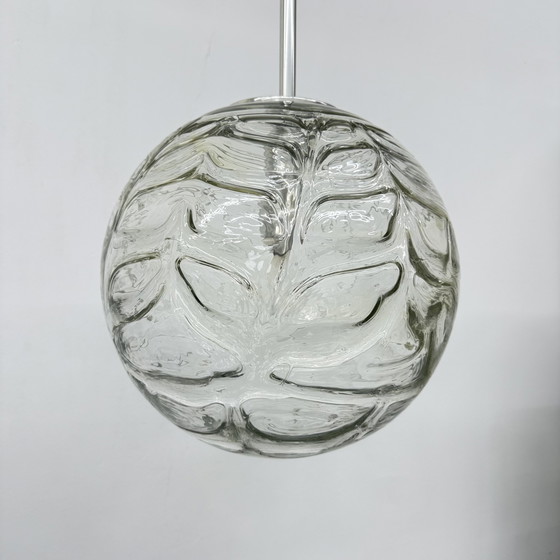 Image 1 of Suspension Doria en verre leuchten , 1970