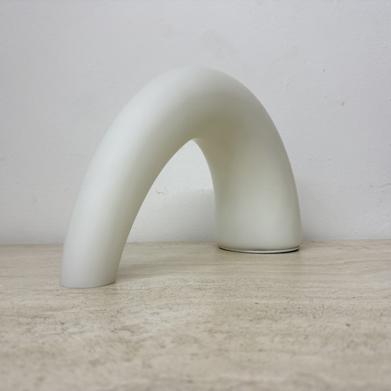 Image 1 of Fontana Arte Thor glass table lamp , 1980s Italy