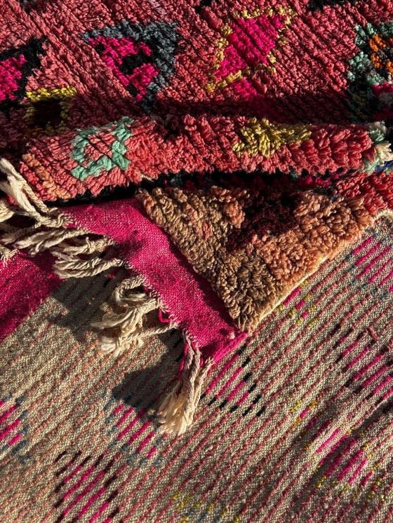 Image 1 of Tappeto berbero marocchino moderno colorato 200x300 cm