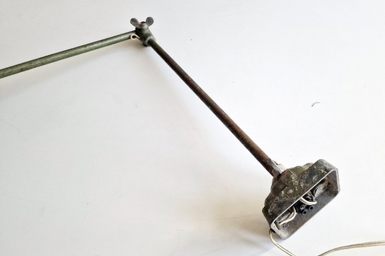 Image 1 of Lampada industriale vintage – militare ungherese – design industriale