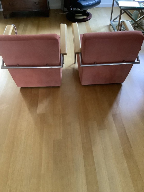 Image 1 of 2 Leolux Scylla Alcantara-Sessel